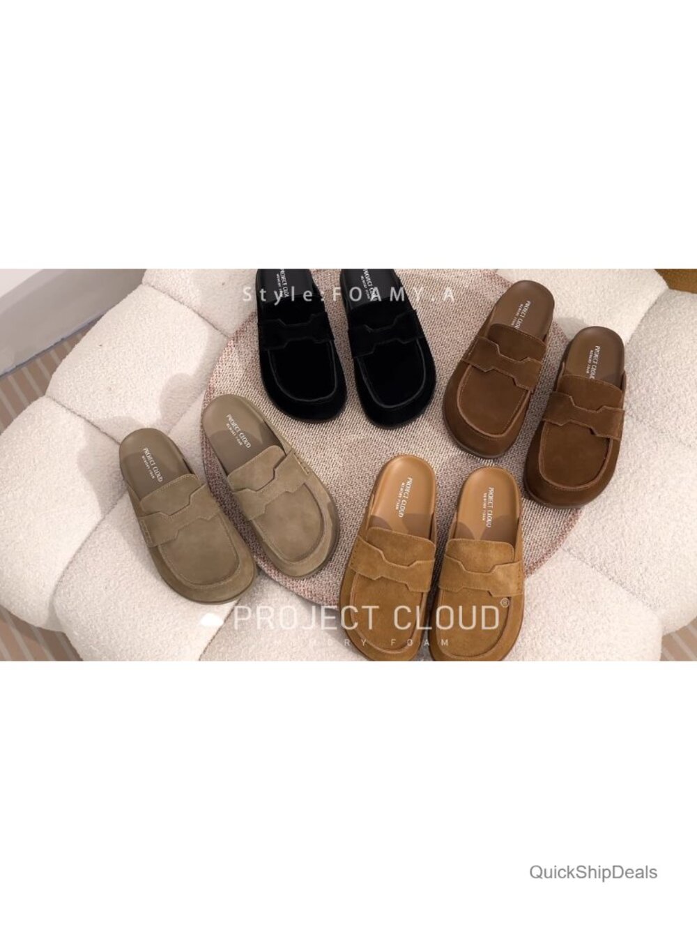 Genuine Leather Slip On Women's Clogs Arch Support Non-Slip Mules - Picture 6 of 6